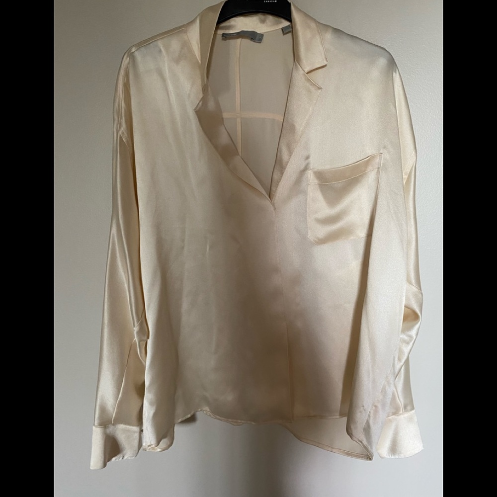 Vince 100% silk blouse